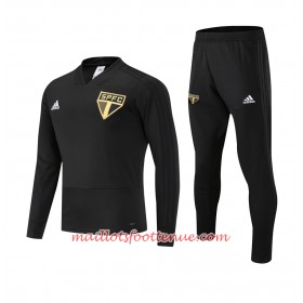 Sao Paulo Ensemble Sweat d'entrainement Noir 2018/2019